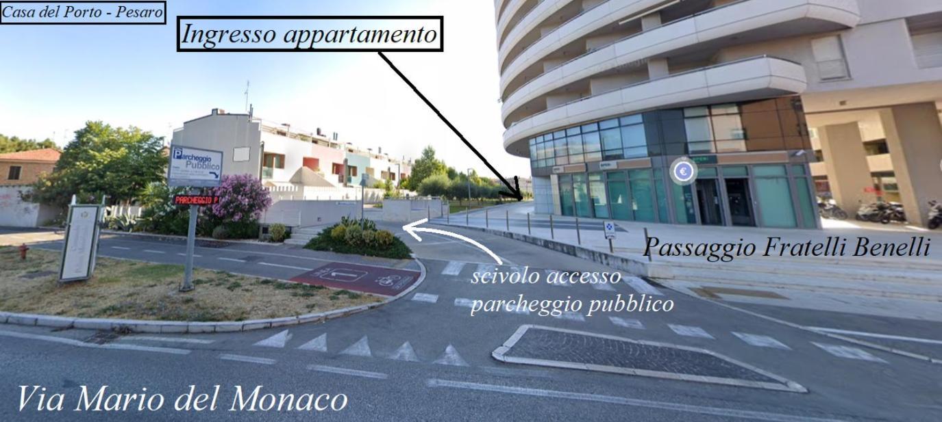 Casa Del Porto Apartment Песаро Екстериор снимка